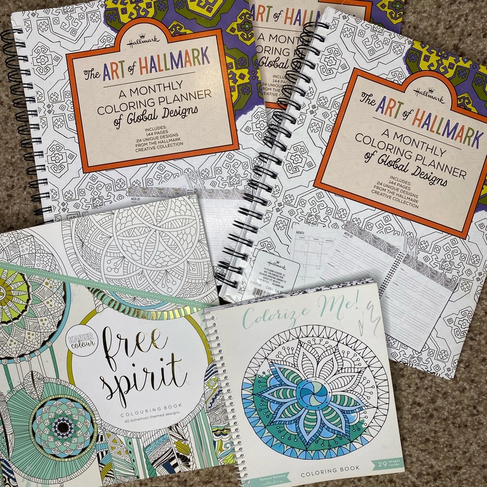 Adult Coloring Books/Planners